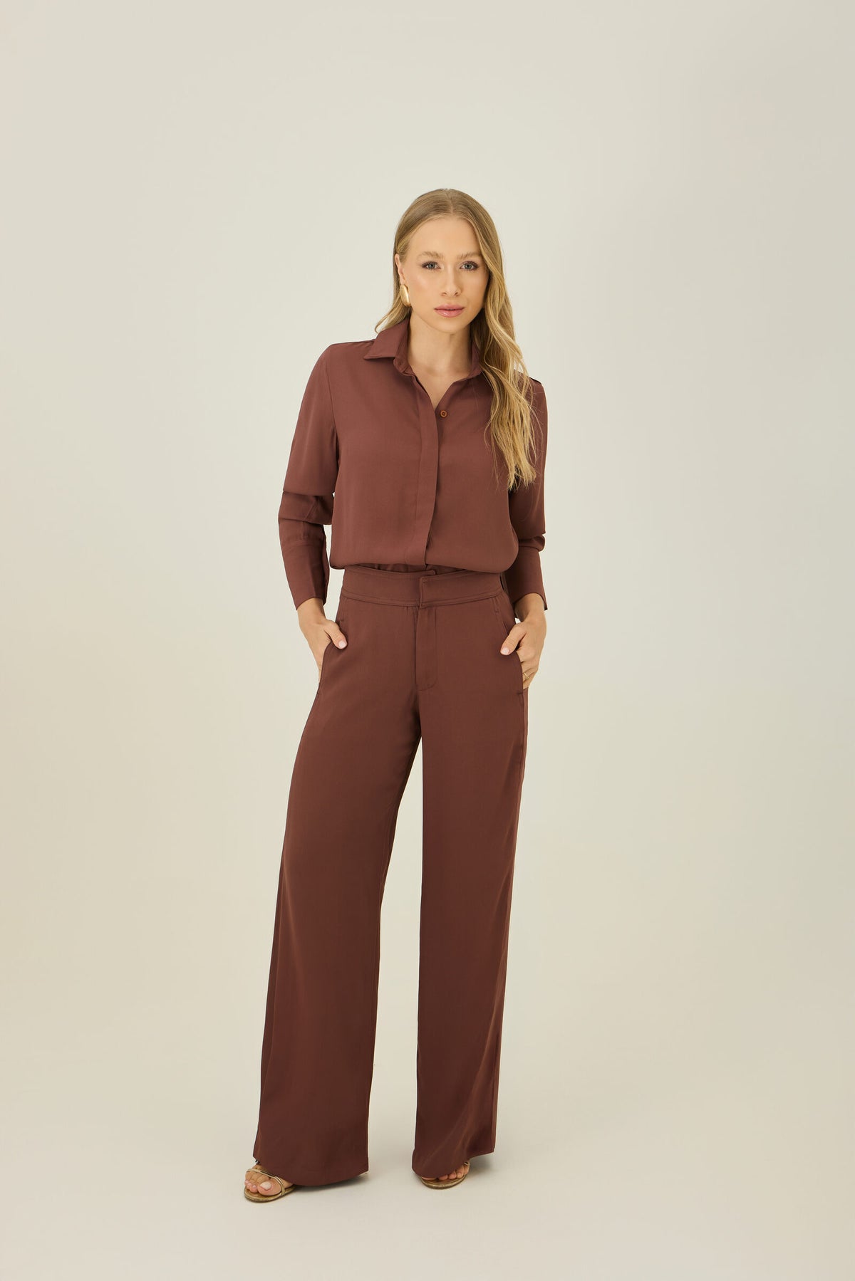 Calça Eloá Marrom