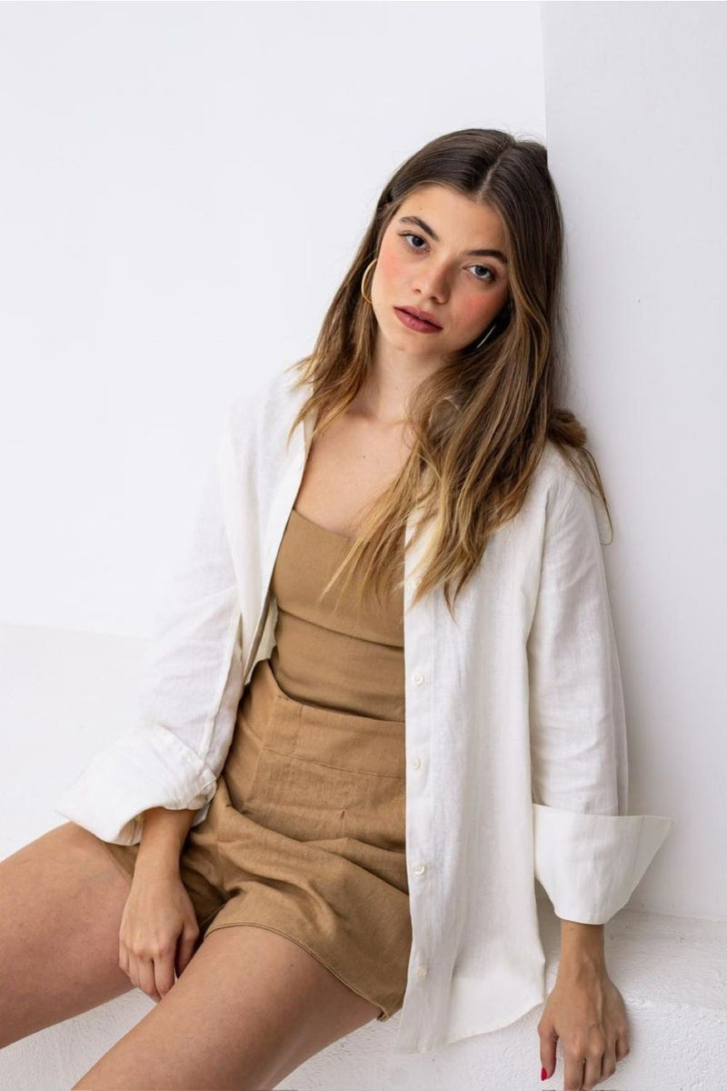 Camisa Nanda Off White