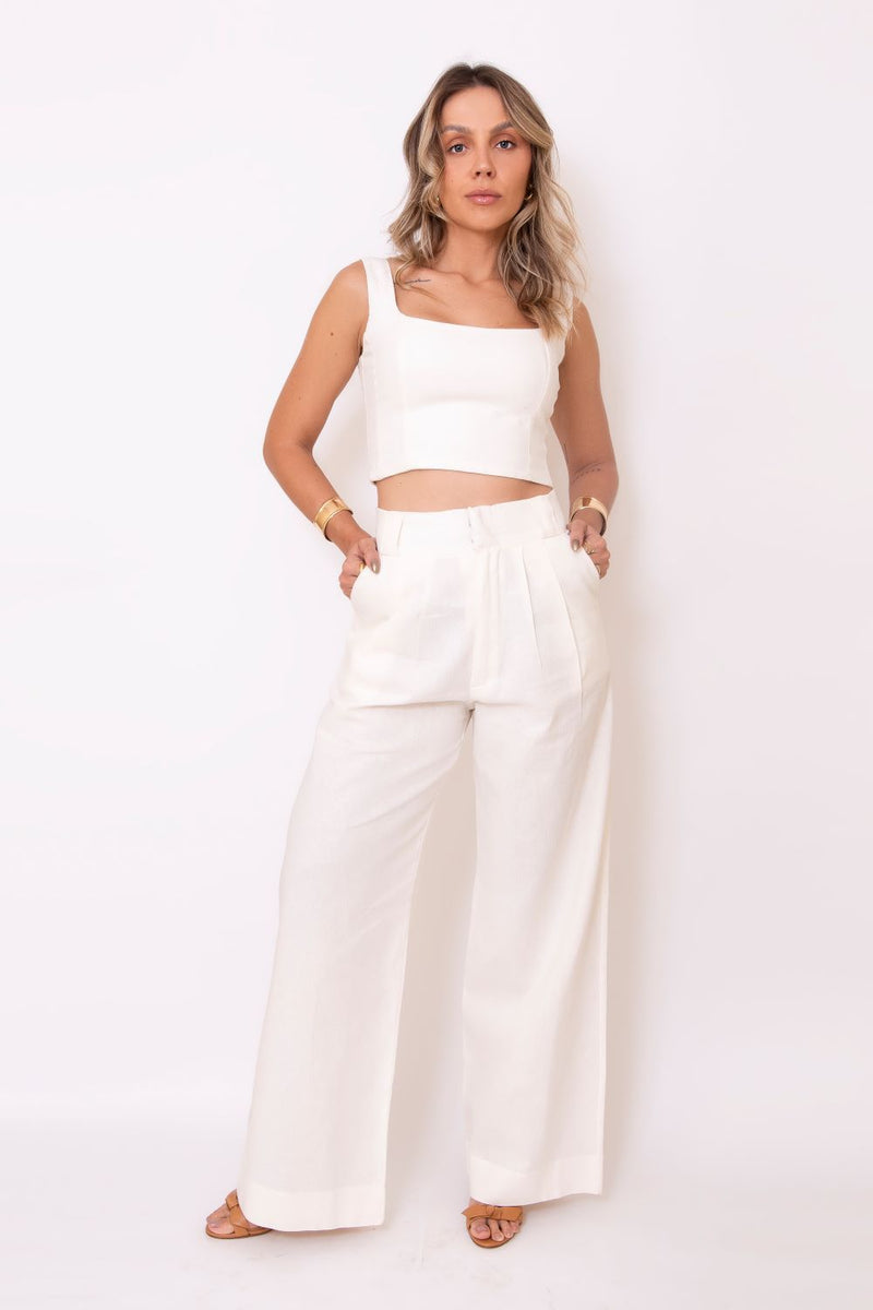Calça Loris Off White