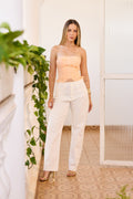 Top Mel Coral — frente