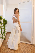 Vestido Cris Off White — costas