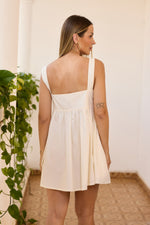Vestido Ester Off White — lateral