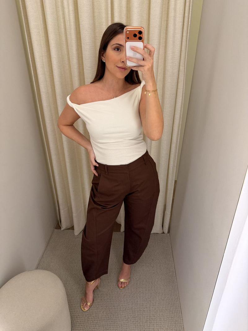 Calça Raquel Marrom