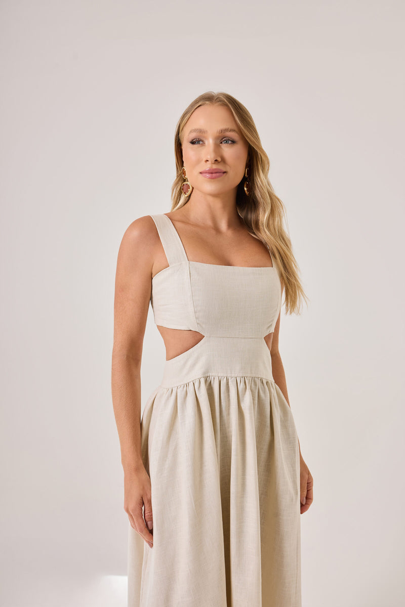 Vestido Brenda Marfim
