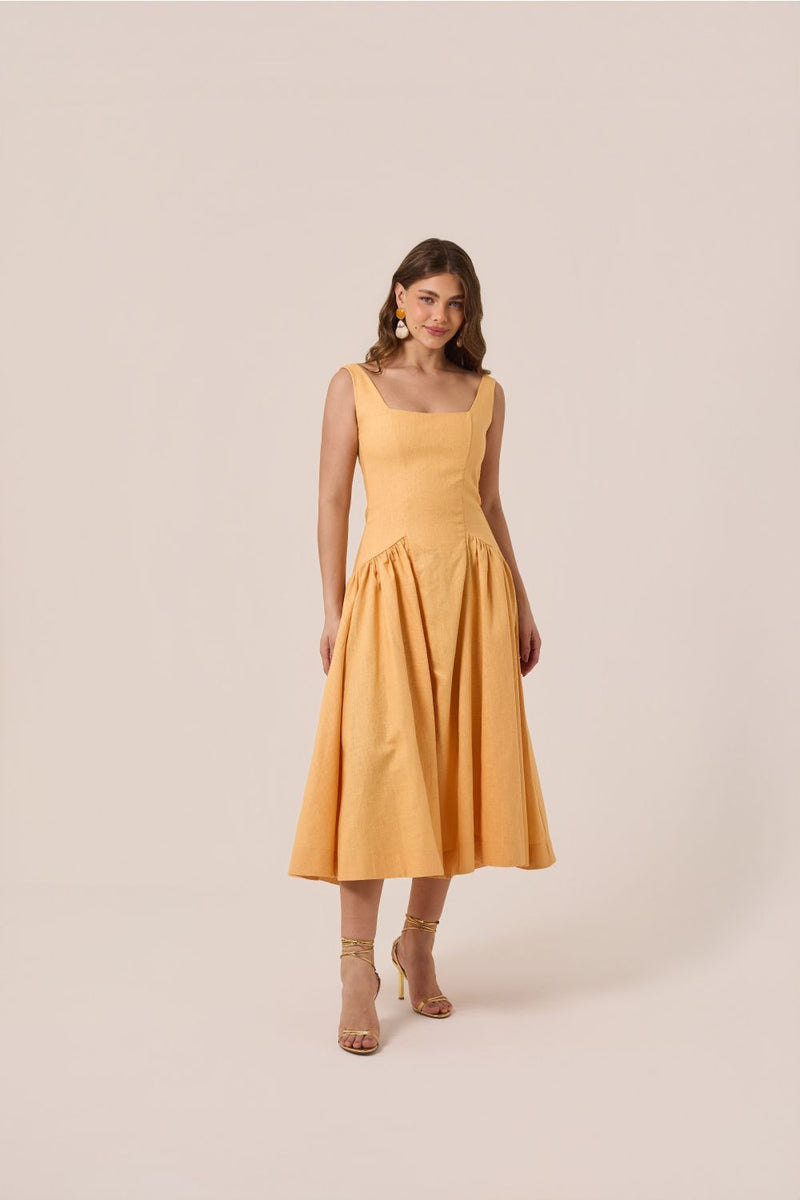 Vestido Aline Maracujina