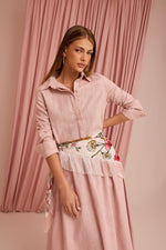 Lenco Estampado Com Franjas - como cinto