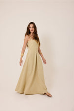 Vestido Mariah Bege