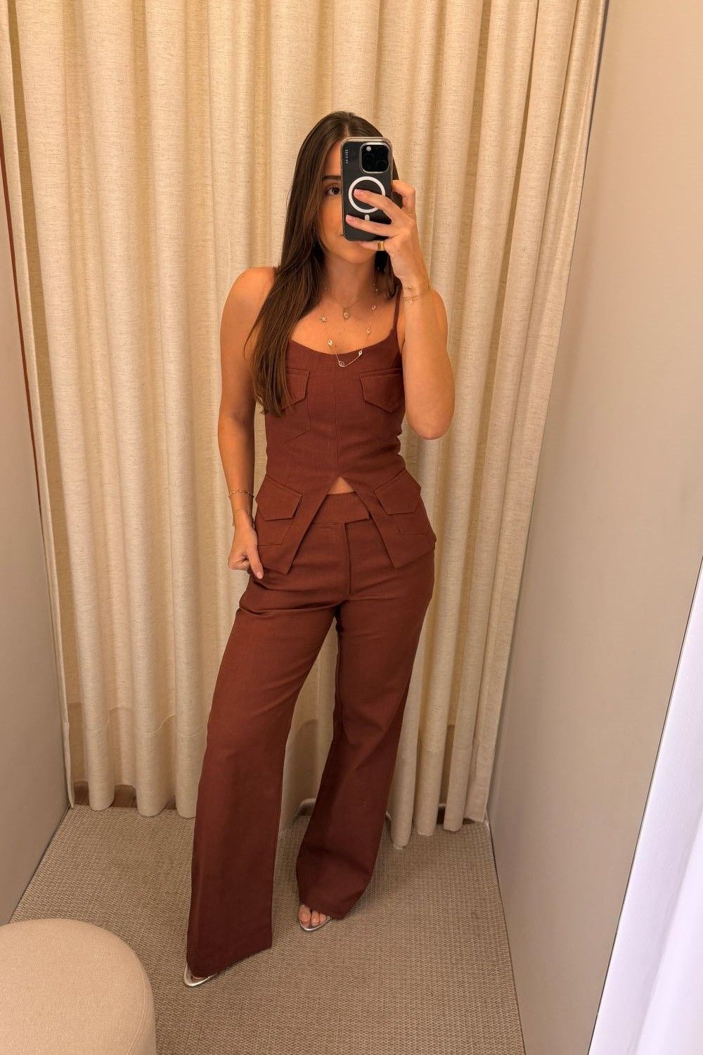 Blusa Mel Marrom