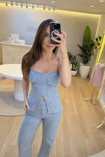 Blusa Mel Grafite