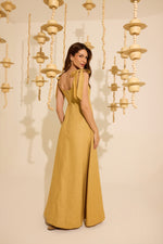 Vestido Melina Banoffee — costas
