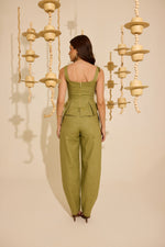 Calça Maia Verde Oliva — costas