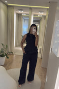 Blusa Nina Preto - look