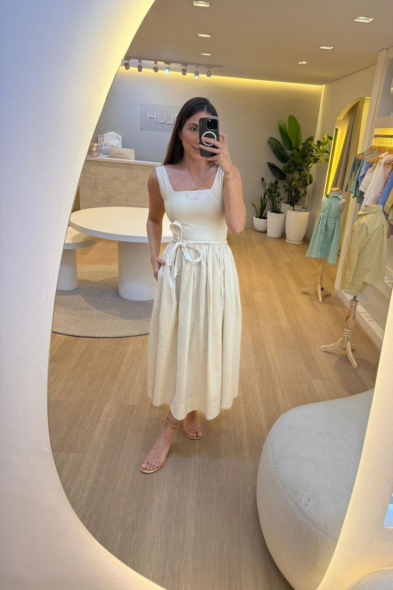 Vestido Rebeca Marfim