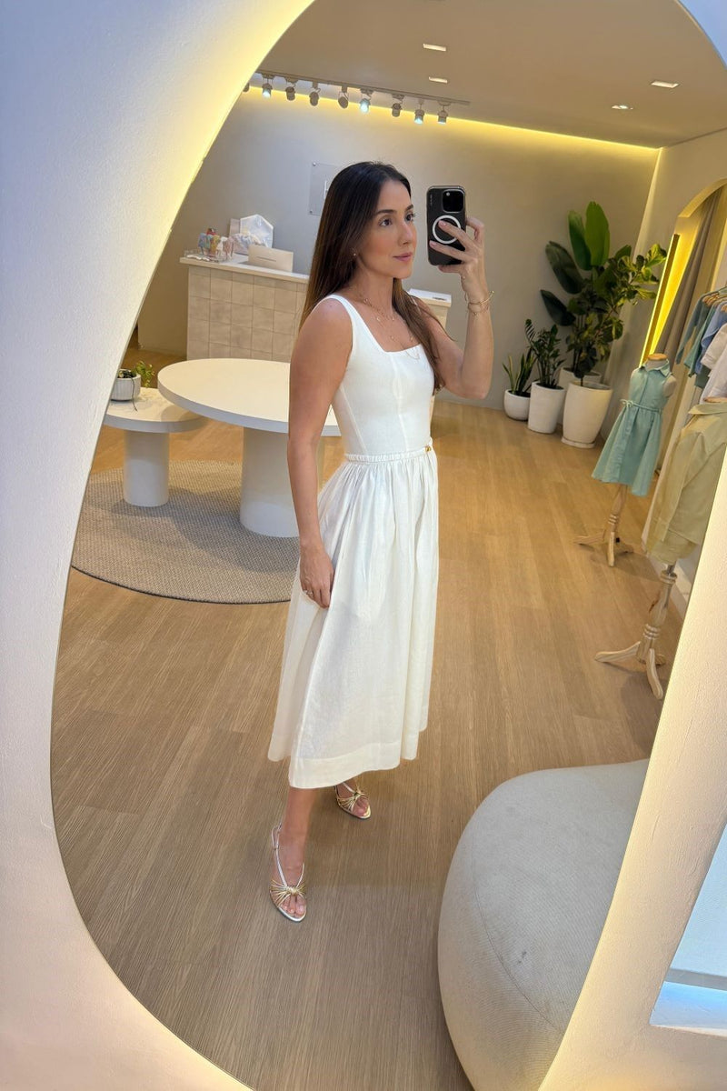 Vestido Rebeca Off White