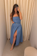 Saia Celine Azul