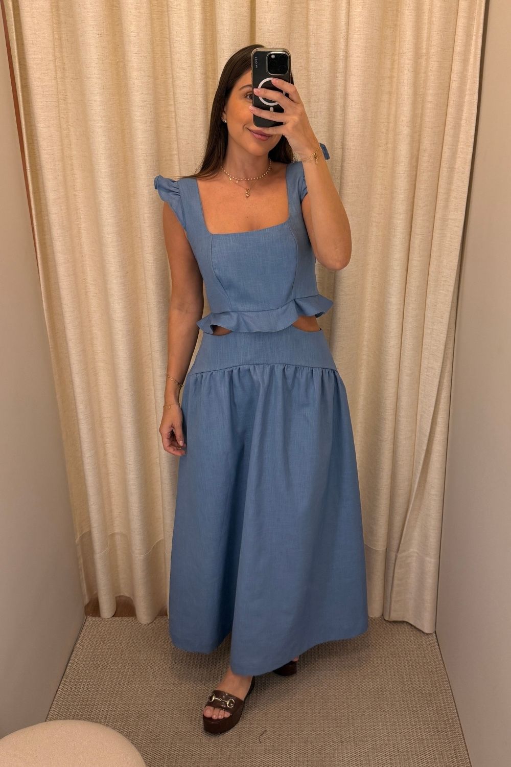 Vestido Angelina Azul