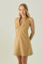 Vestido Chiara Caramelo