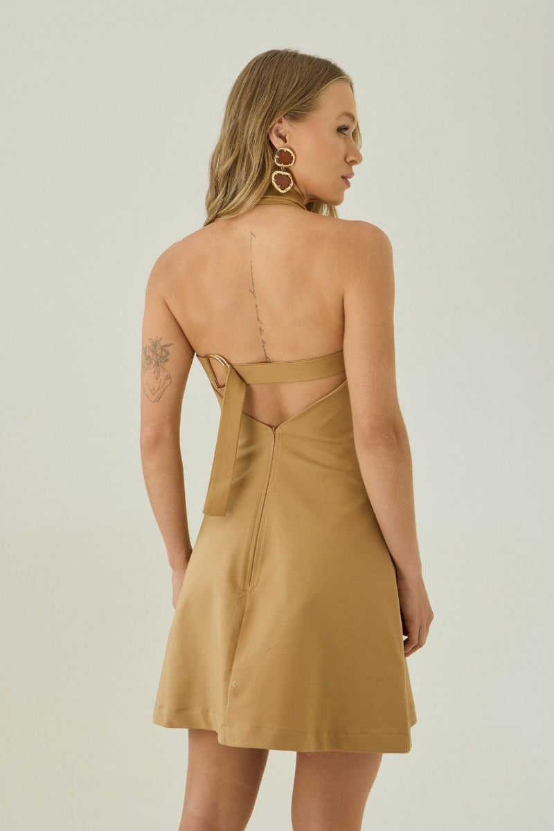 Vestido Chiara Caramelo