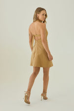 Vestido Chiara Caramelo