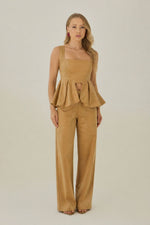 Blusa Iza Caramelo
