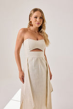 Vestido Livia Marfim