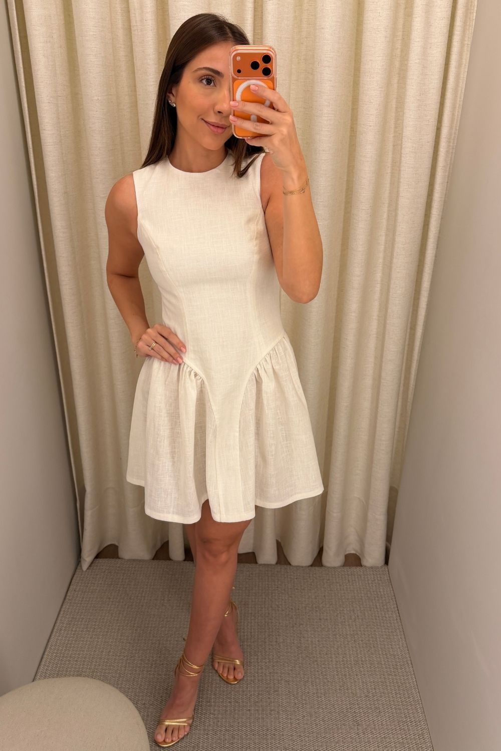 Vestido Raissa Off White