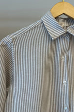 Camisa Nanda Listrado Caqui
