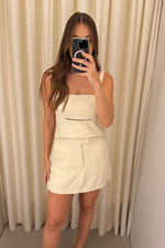 Short Saia Duda Marfim