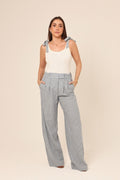 Calça Vitoria Listrado Azul