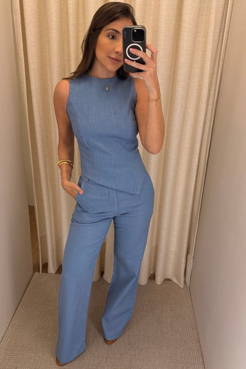 Blusa Julia Azul
