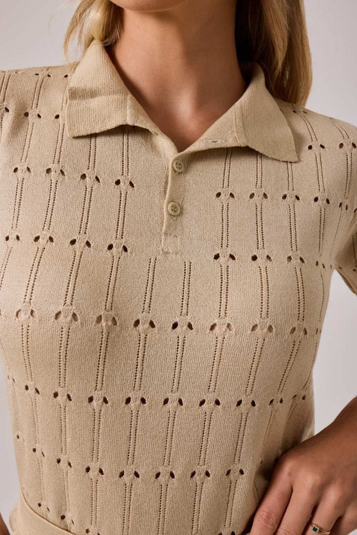 Blusa Dani Areia