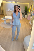 Blusa Valeria Grafite