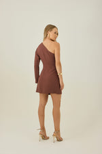 Vestido Ayla Marrom
