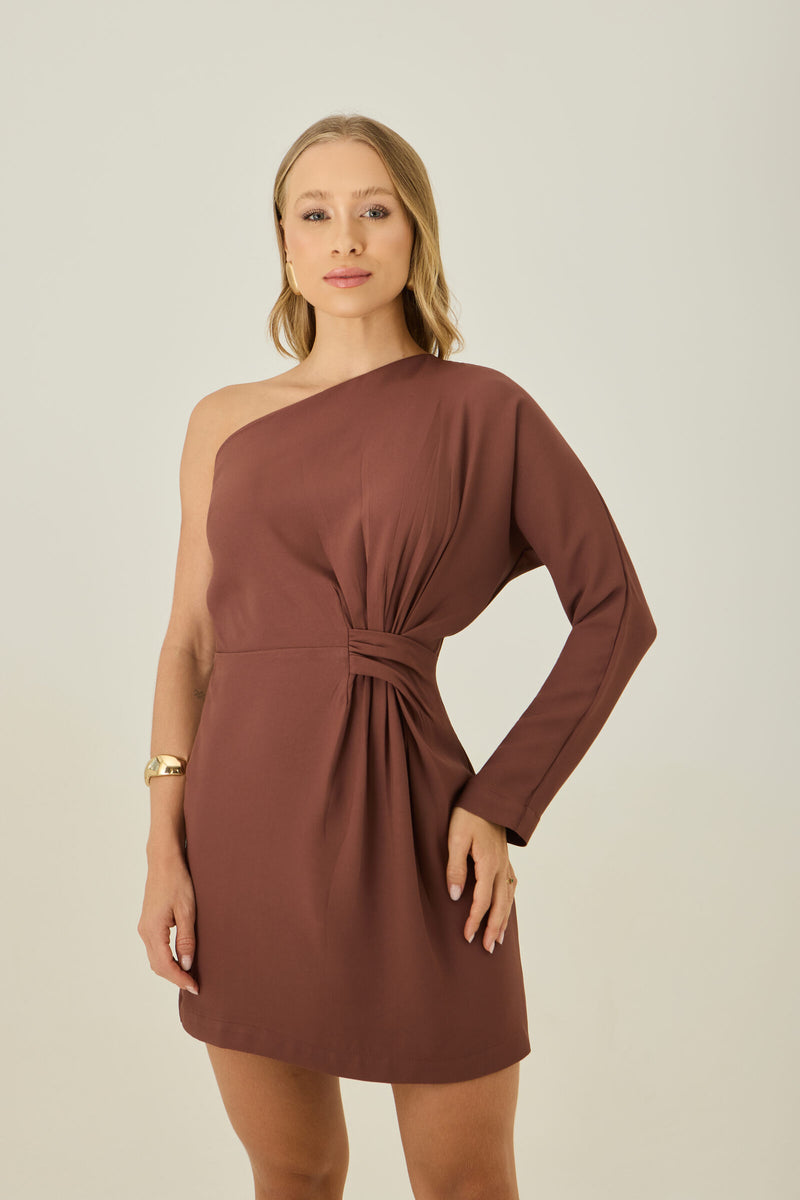Vestido Ayla Marrom