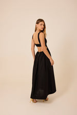 Vestido Carine Preto - linho rami